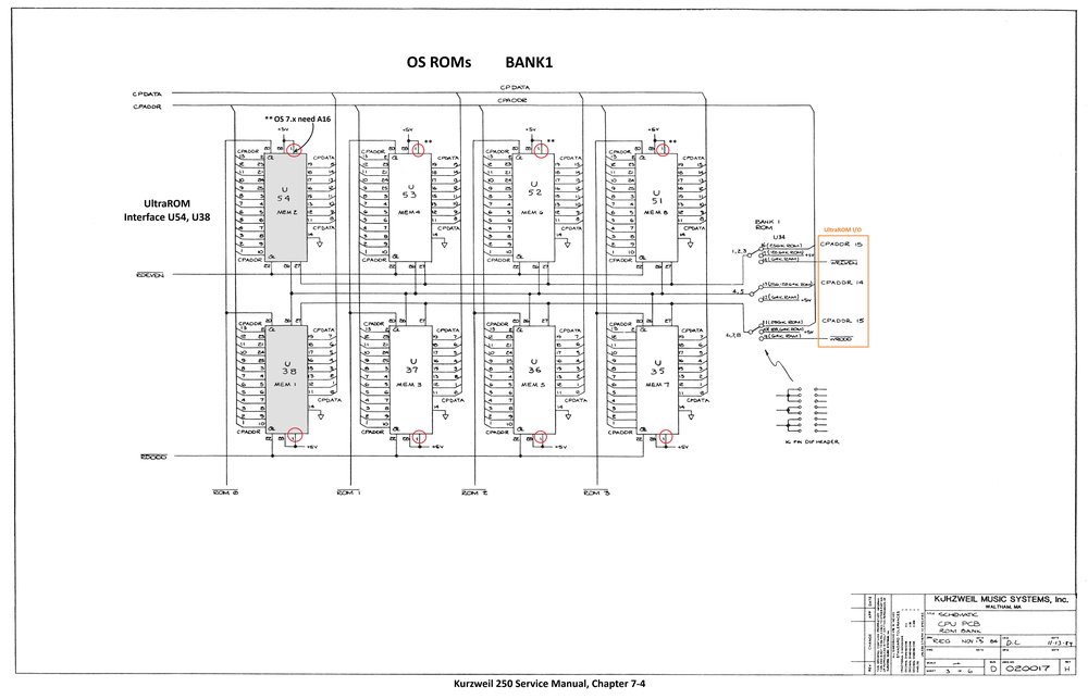 Schematic CPU Board, 6 sheets - Sheet 3